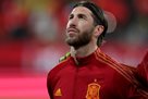 Basque separatists opposed Euro 2020 in Bilbao with posters on which Canton kicks Ramos