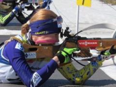 14-летняя Меркушина выиграла второе  золото  взрослого чемпионата Украины по биатлону