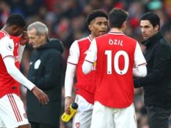 Arsenal lost four home games in a row for the first time since 1959