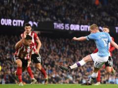 Manchester City - Sheffield United 2: 0 Goal video and match highlights