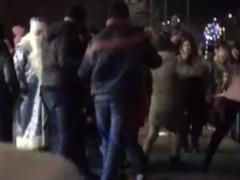 Деды Морозы подрались под Волгоградом с местными жителями