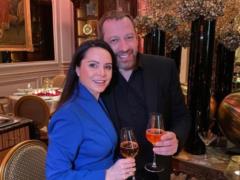Lilia Podkopaeva showed how she celebrated the New Year in Paris with her beloved husband