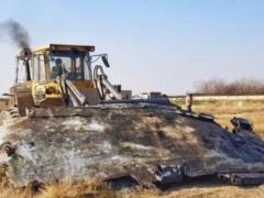 Украинские эксперты не подтверждают расчистку обломков самолета МАУ бульдозерами