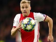 Real Madrid almost completed the van de Beek transfer