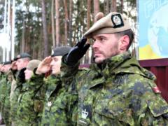 У Міжнародному центрі Нацгвардії проходять навчання з канадськими інструкторами за стандартами НАТО