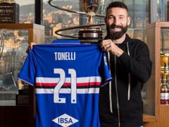 Tonelli left Napoli in Sampdoria