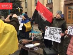 In Kharkov, a conflict arose between separatists and nationalists