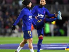Видаль заменит Артура в составе Барселоны на игру против Леганеса