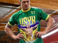 Выкрутасы Усика. Украинский боксер  зажег  на тренировке
