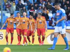 Napoli at home unexpectedly lost to Lecce
