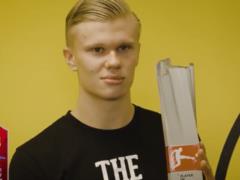 Холанда признали лучшим игроком Бундеслиги в январе