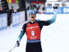 Француз Жаклен в фантастической концовке выборол  золото  Чемпионата мира по биатлону, Прима - 24-й