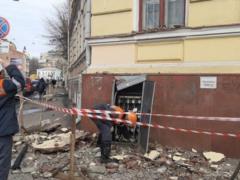 В Харькове рухнул балкон Художественного музея