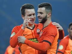  Шахтер  разгромил  Днепр-1 , Супряга забил гол престижа