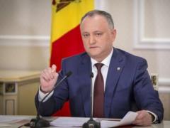 Додон попросил молдаван мира не завозить в страну коронавирус
