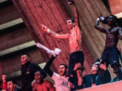 Футболисты ПСЖ феерично отпраздновали выход в четвертьфинал Лиги чемпионов с фанатами, которых не пустили на стадион