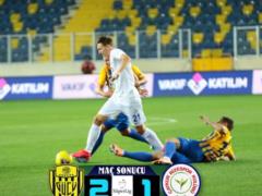 Ankaragucu defeated Rizespor: Rodriguez and Garmash scored, Morozyuk received removal
