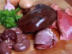 Названы самые полезные виды субпродуктов