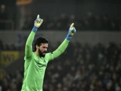 Liverpool goalkeeper performs an incredible stunt and celebrates Cristiano Ronaldo s style