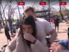 В Киеве напали на съемочные группы во время подготовки репортажей о соблюдении карантина