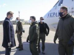 Началась рабочая поездка Президента Украины в Донецкую и Запорожскую области