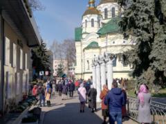 В центре Ровно московский патриархат нарушает карантинные мероприятия