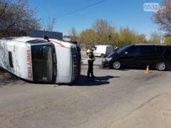 В Полтаве  скорая  устроила ДТП