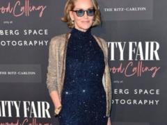 Sharon Stone, 62, without makeup, boasted natural beauty