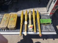 В Марьинке правоохранители обнаружили тайник с боеприпасами