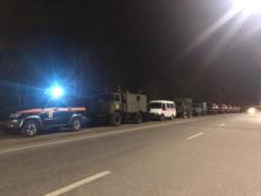 Отряд винницких спасателей отправился на тушение пожара в зоне отчуждения