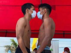 Nicaragua will host a large-scale boxing show, athletes held a duel of masked looks