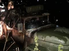 The car of the Ministry of Defense burned out in the Lviv region, one soldier died