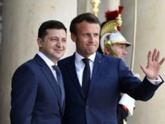 Зеленский рассказал Макрону об  антиколомойском  законе
