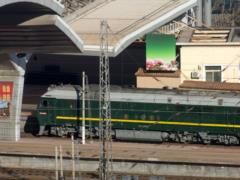 The personal armored train of the missing Kim Jong-un was discovered in a North Korean resort
