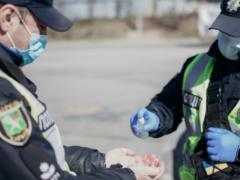 На Харьковщине еще один полицейский заболел коронавирусом