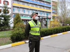 Харьковские гвардейцы противодействуют распространению коронавируса
