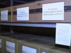 Под Москвой ограбили склад с медицинскими масками