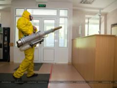 В медучреждениях Харькова проводится дезинфекция паром