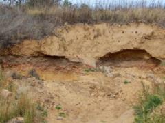 Near Kharkov, children fell asleep in crumbling sand, one child died
