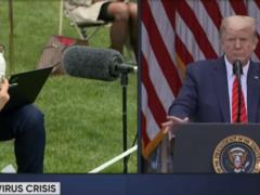 Трамп снова поругался с журналистами и покинул пресс-конференцию