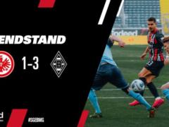 Borussia M defeated Eintracht away
