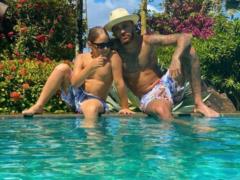 Paternal trolling: Neymar toughly played his son with an egg