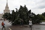 Ливень в Красноярске, ураган в Новосибирске и Москве