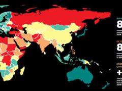 Украина заняла 148-е место в рейтинге миролюбивых стран