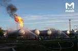 Пожар на газораспределительной станции в Казани
