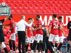 Solskjar made five substitutions at a time