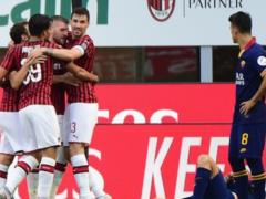 Milan beat Roma and caught up with Napoli on points