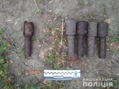 На Харьковщине полицейские обезвредили гранаты времен Второй мировой войны