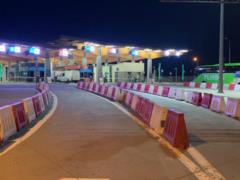 At the border with Poland, the work of the checkpoint  