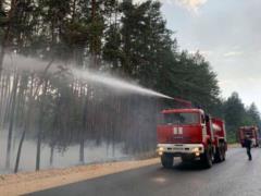 В Луганской области большой пожар - есть погибшие